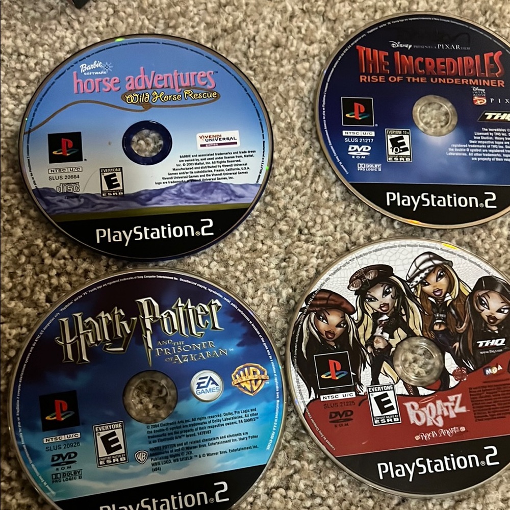 PlayStation 2 Game Disc Collection